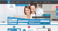 Desktop Screenshot of marigny-notaires.com
